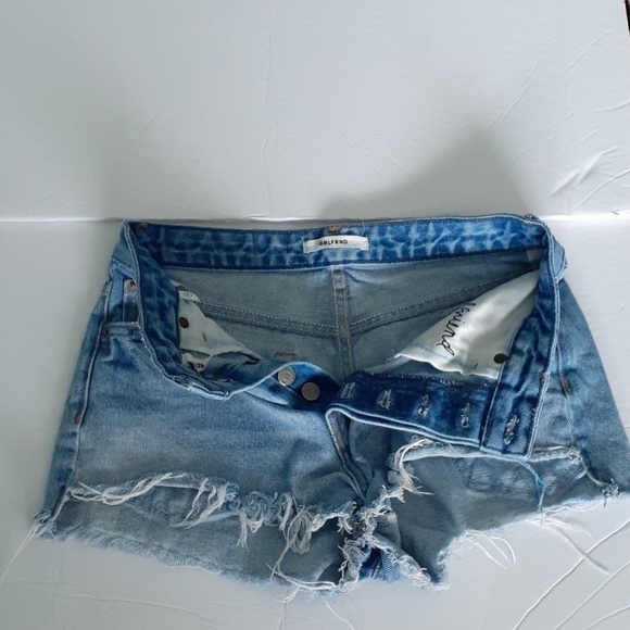 GRLFRND Girlfriend Cindy High-Rise Denim Shorts Size 25 - Picture 4 of 15